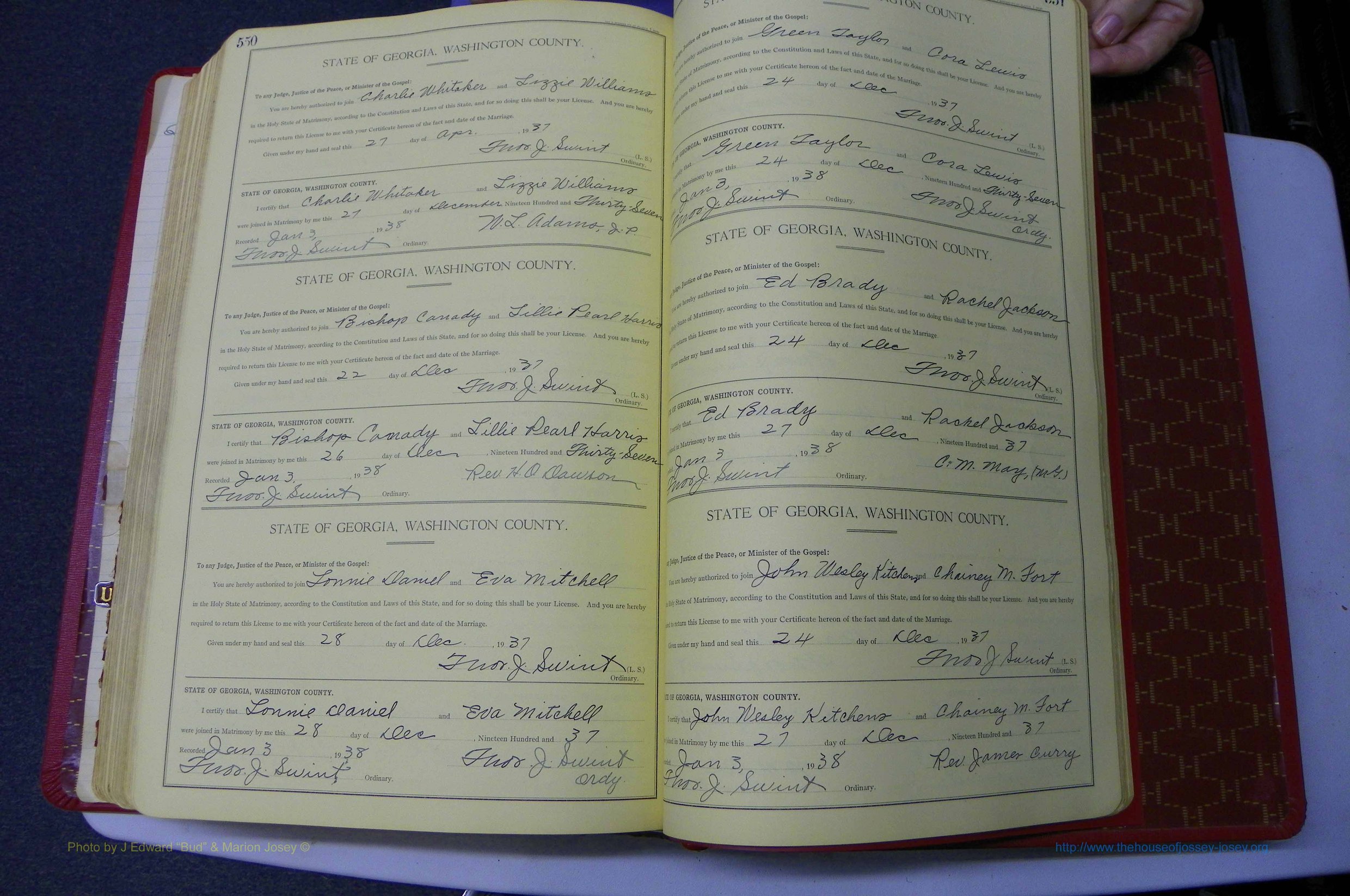 Was GA, Mar. Book O, 1927 - 1938, Col, P 550-551.JPG