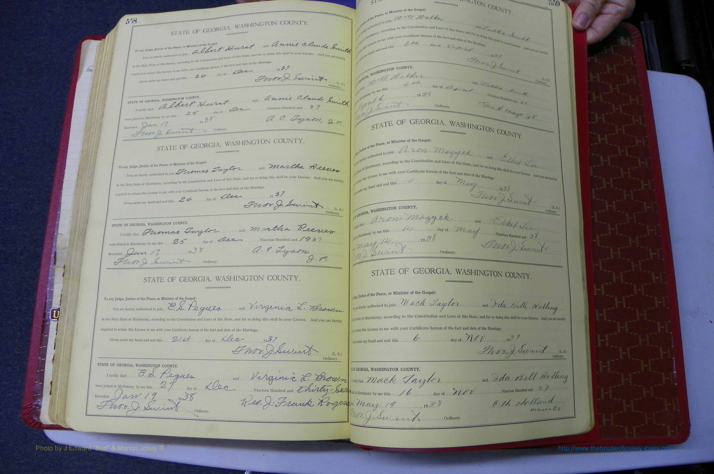 Was GA, Mar. Book O, 1927 - 1938, Col, P 558-559.JPG