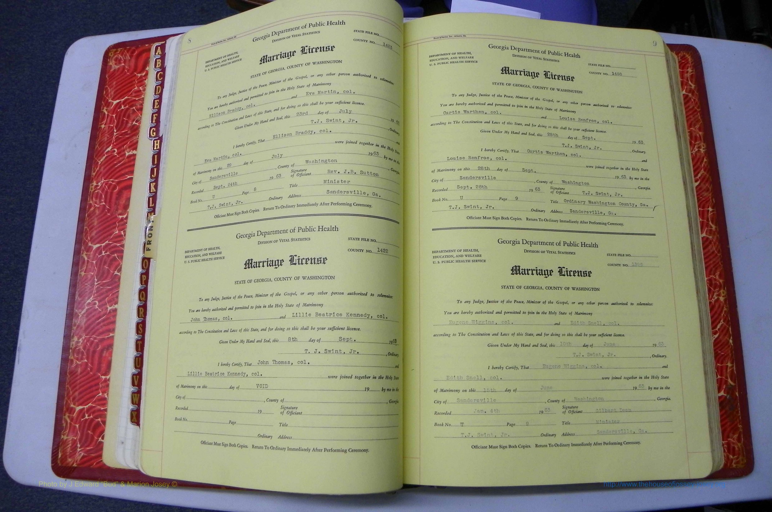 Washington Co, GA, Mar. Book U, Col, P 008-009.JPG