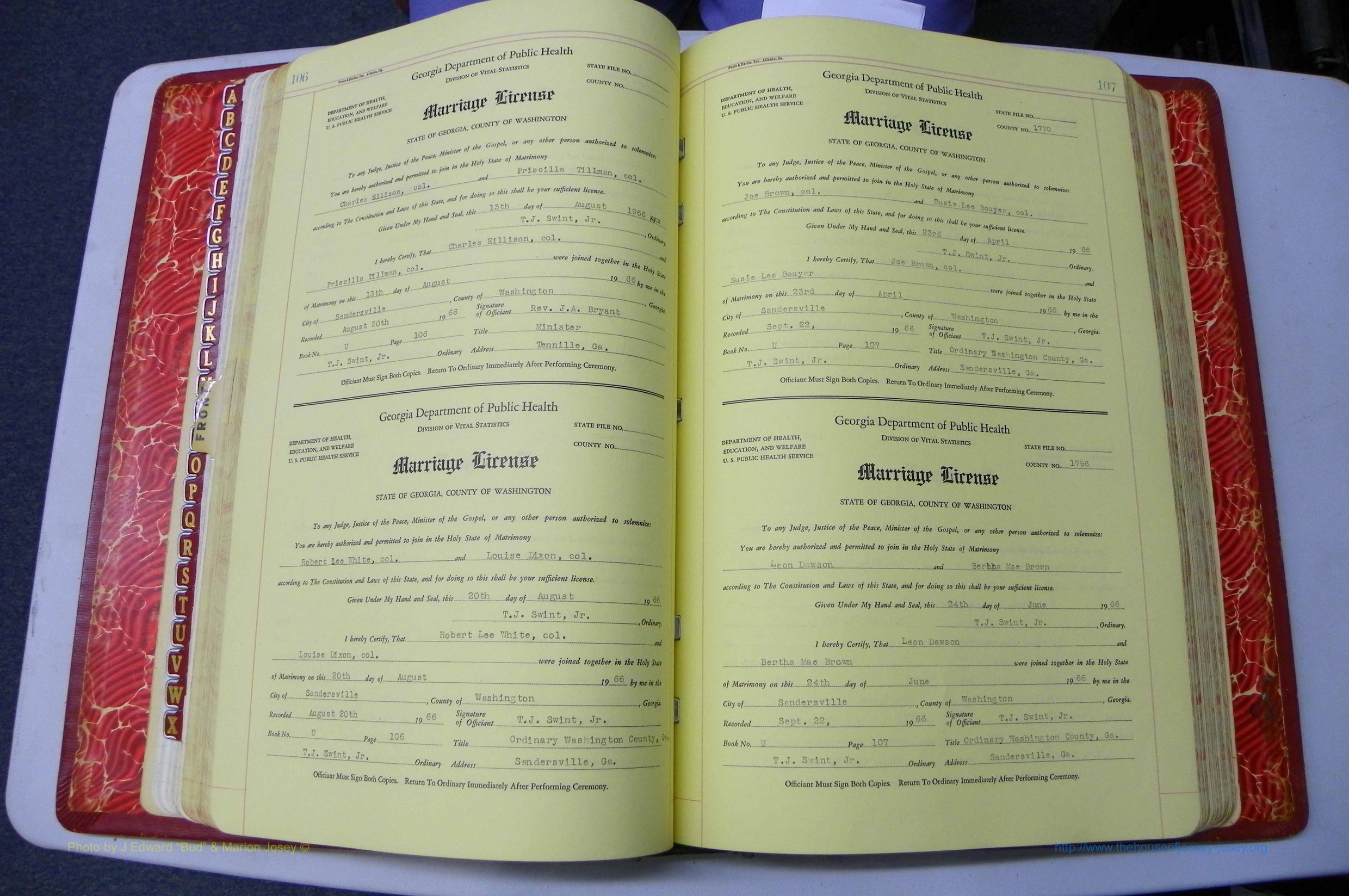 Washington Co, GA, Mar. Book U, Col, P 106-107.JPG