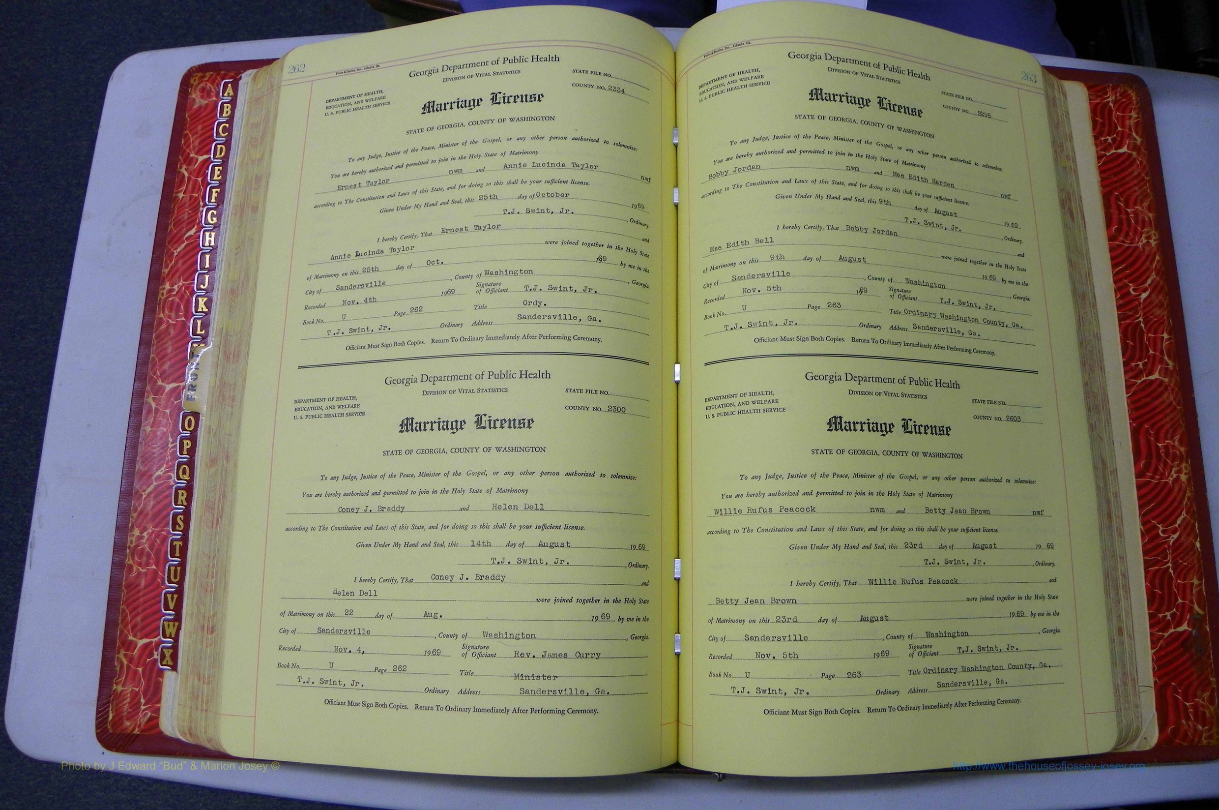 Washington Co, GA, Mar. Book U, Col, P 262-263.JPG