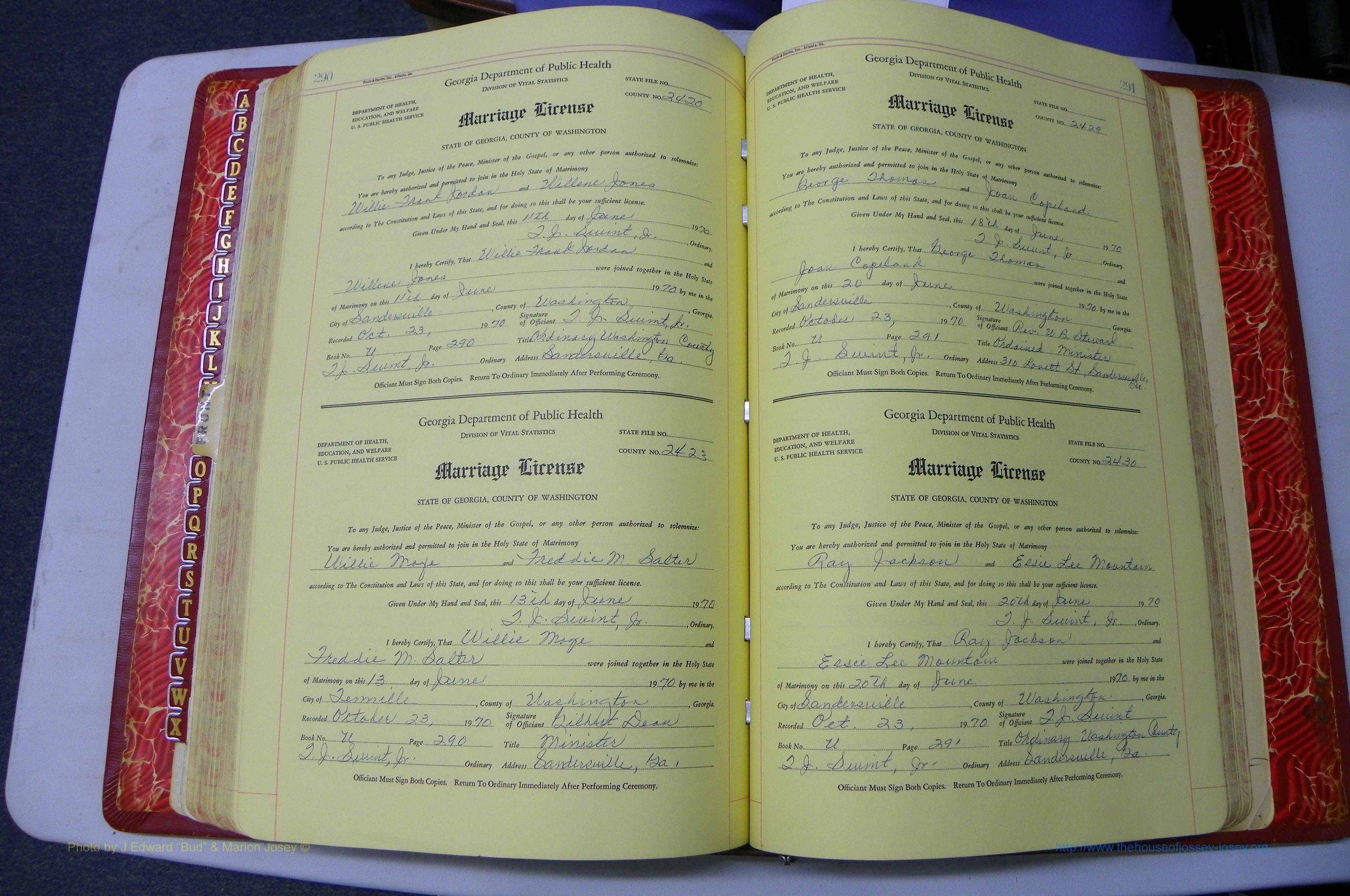Washington Co, GA, Mar. Book U, Col, P 290-291.JPG