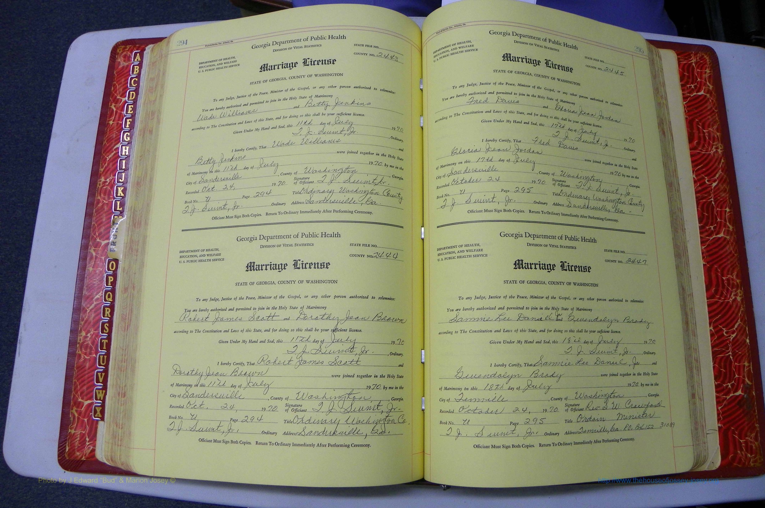 Washington Co, GA, Mar. Book U, Col, P 294-295.JPG