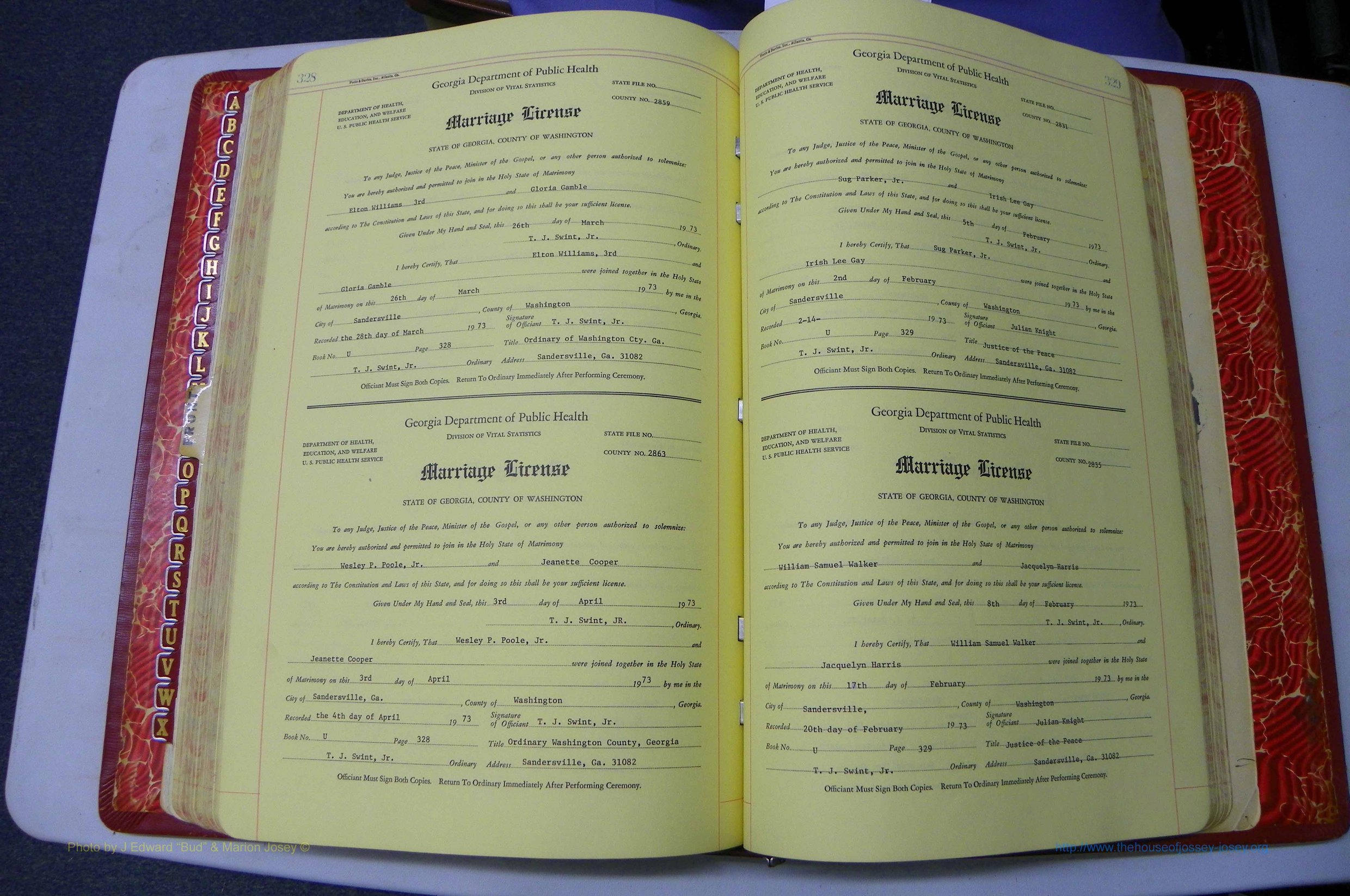 Washington Co, GA, Mar. Book U, Col, P 328-329.JPG