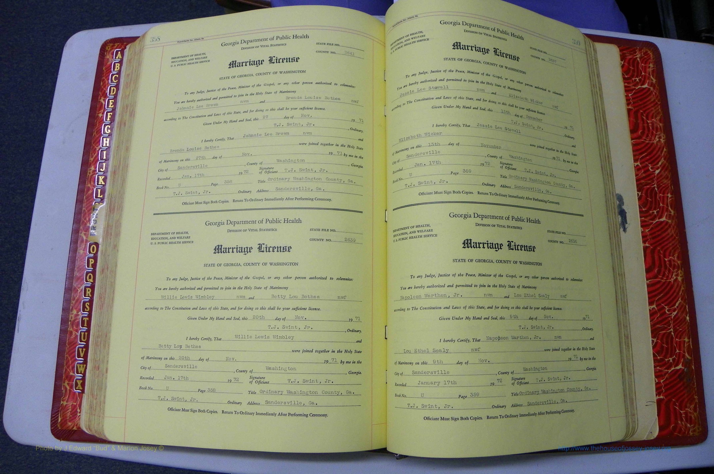 Washington Co, GA, Mar. Book U, Col, P 358-359.JPG