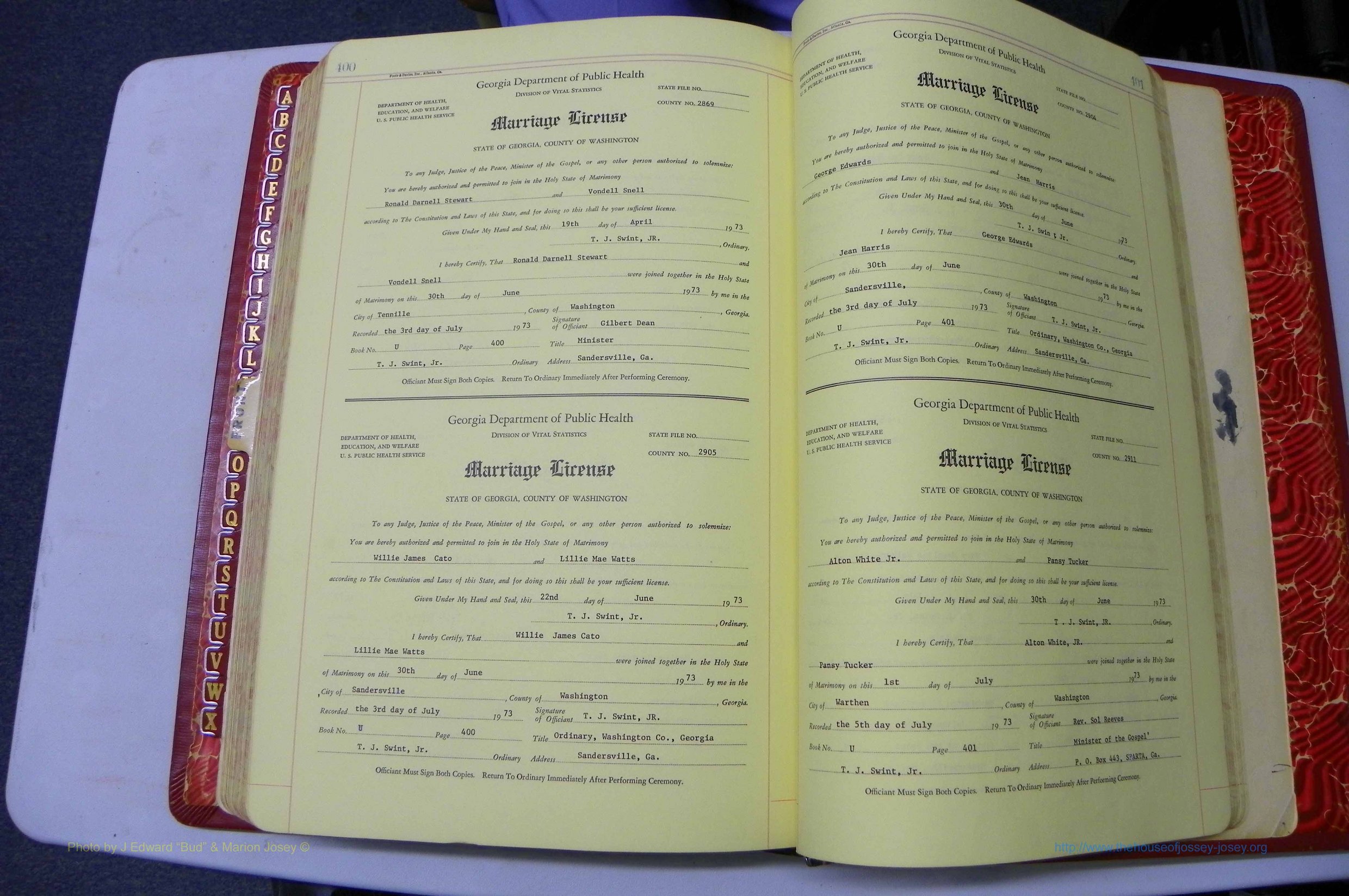 Washington Co, GA, Mar. Book U, Col, P 400-401.JPG