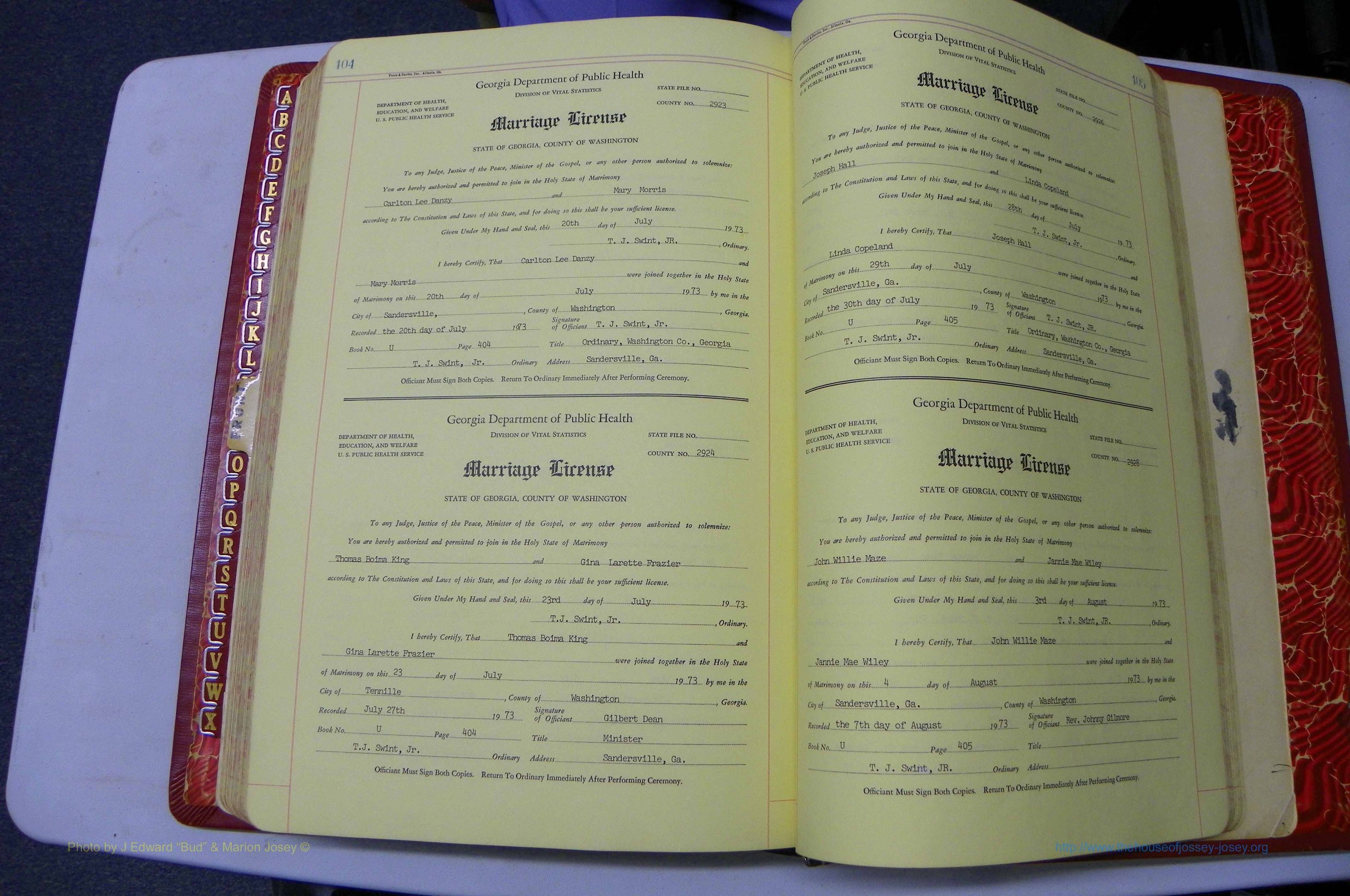 Washington Co, GA, Mar. Book U, Col, P 404-405.JPG