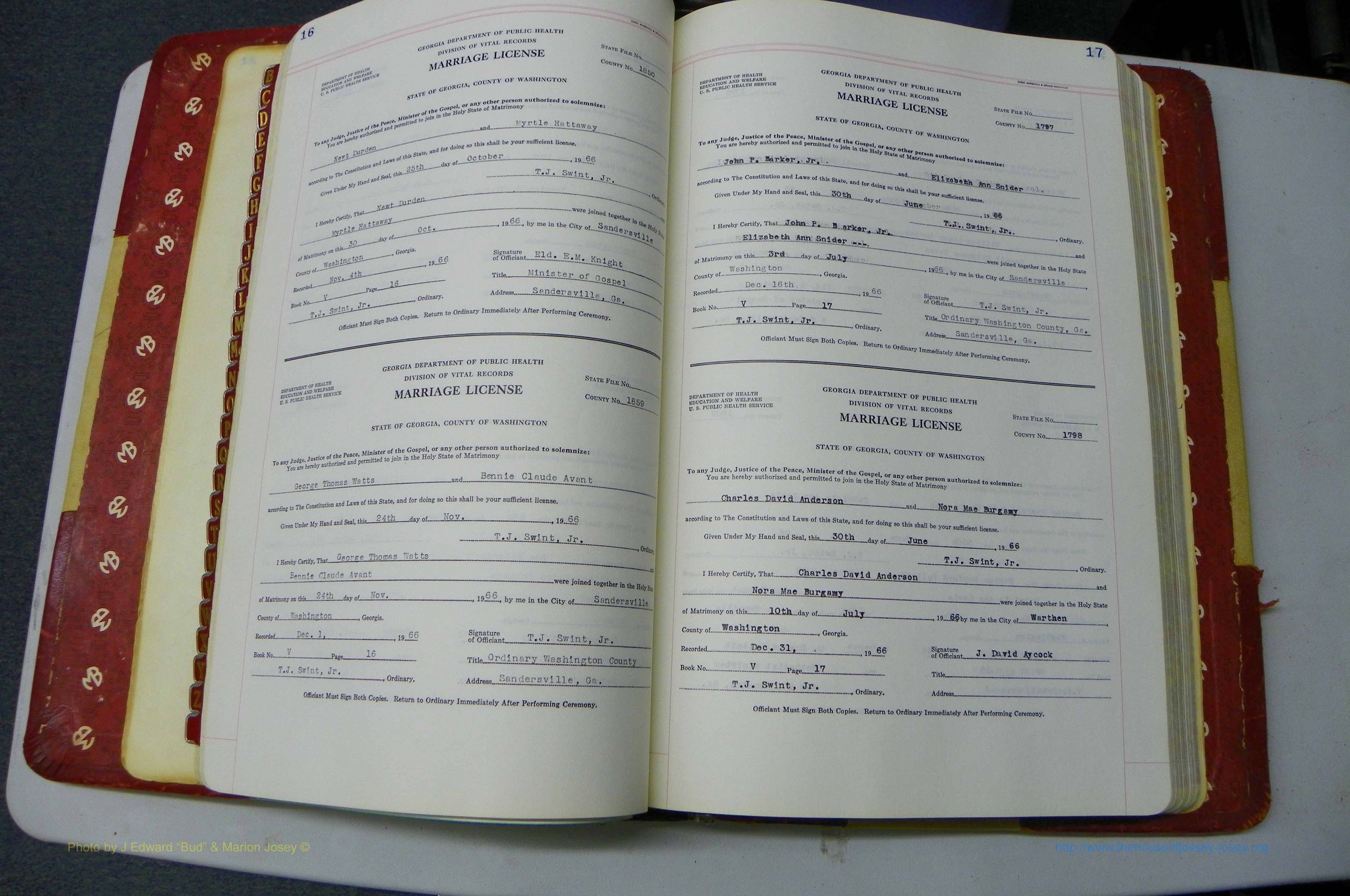 Was GA, Mar. Book V, 1966 - 1975, White, P 016-017.JPG