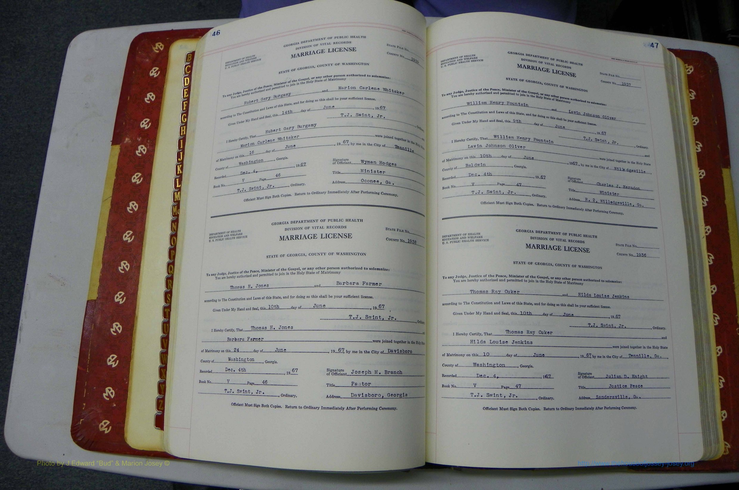 Was GA, Mar. Book V, 1966 - 1975, White, P 046-047.JPG