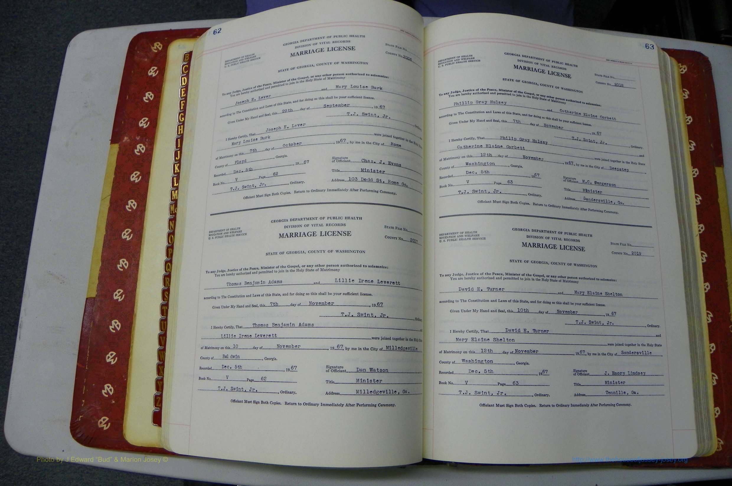 Was GA, Mar. Book V, 1966 - 1975, White, P 062-063.JPG