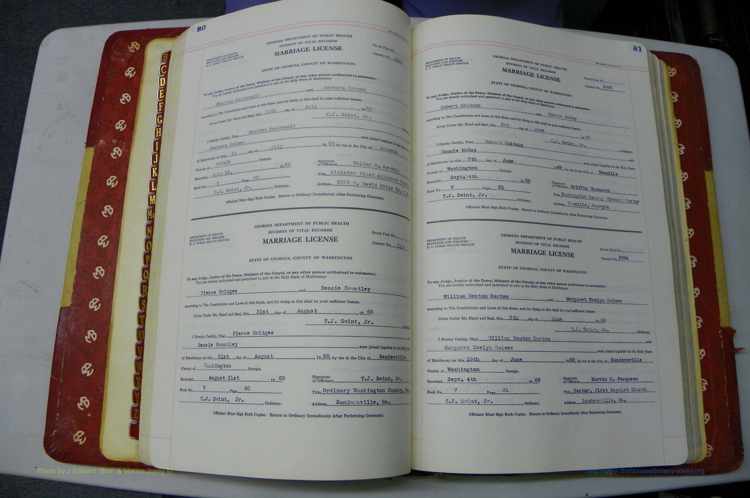 Was GA, Mar. Book V, 1966 - 1975, White, P 080-081.JPG