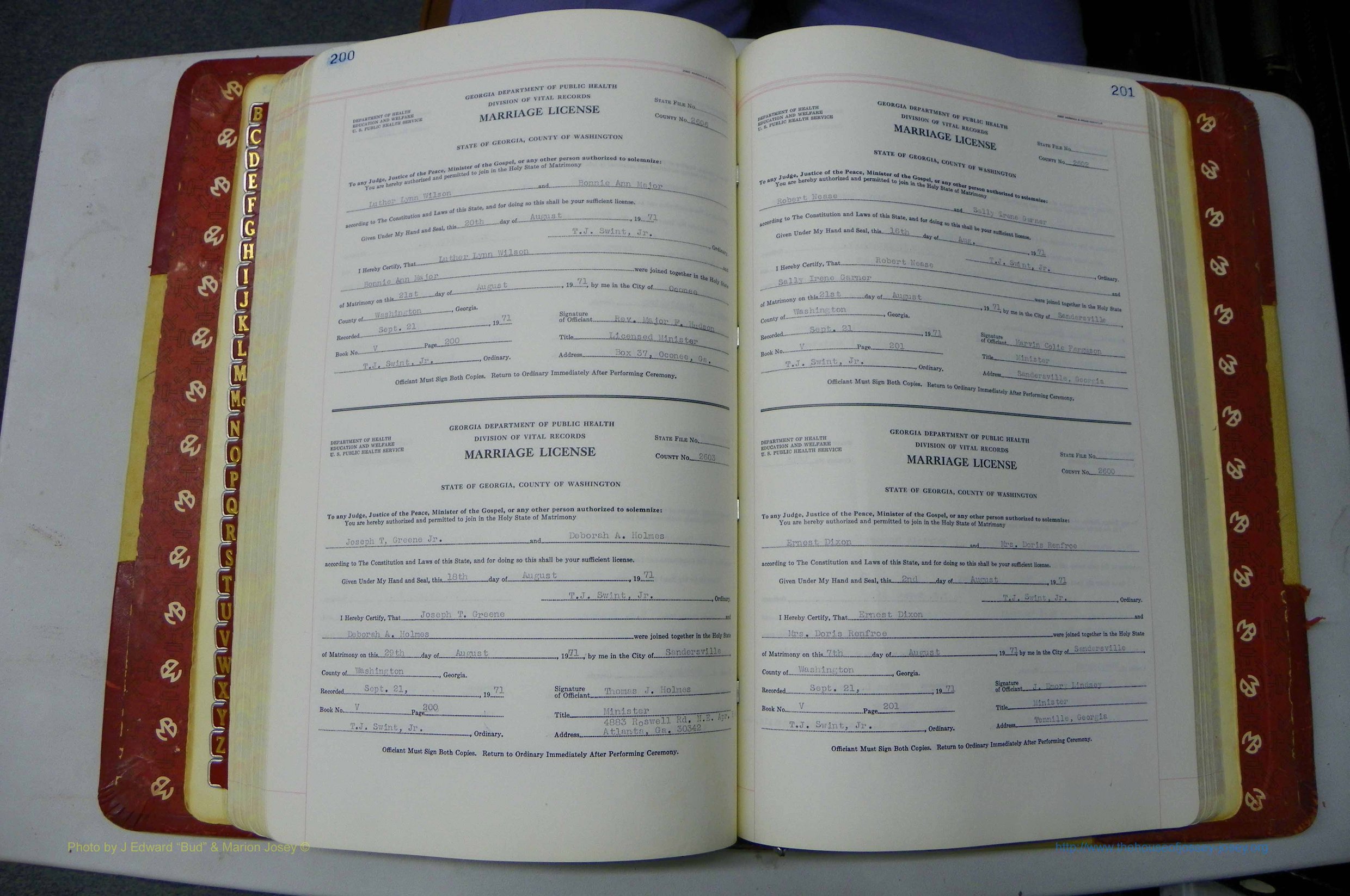 Was GA, Mar. Book V, 1966 - 1975, White, P 200-201.JPG