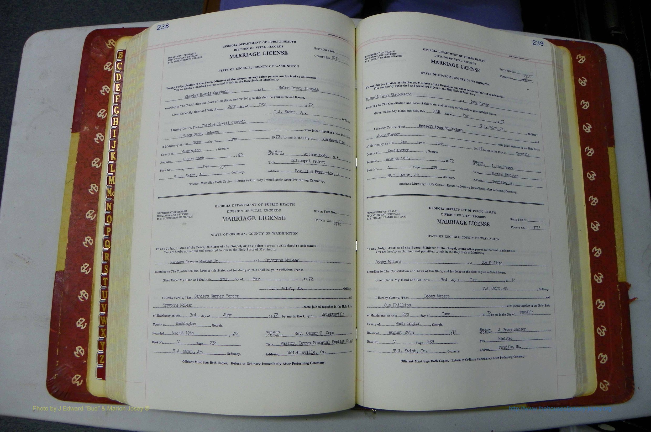 Was GA, Mar. Book V, 1966 - 1975, White, P 238-239..JPG