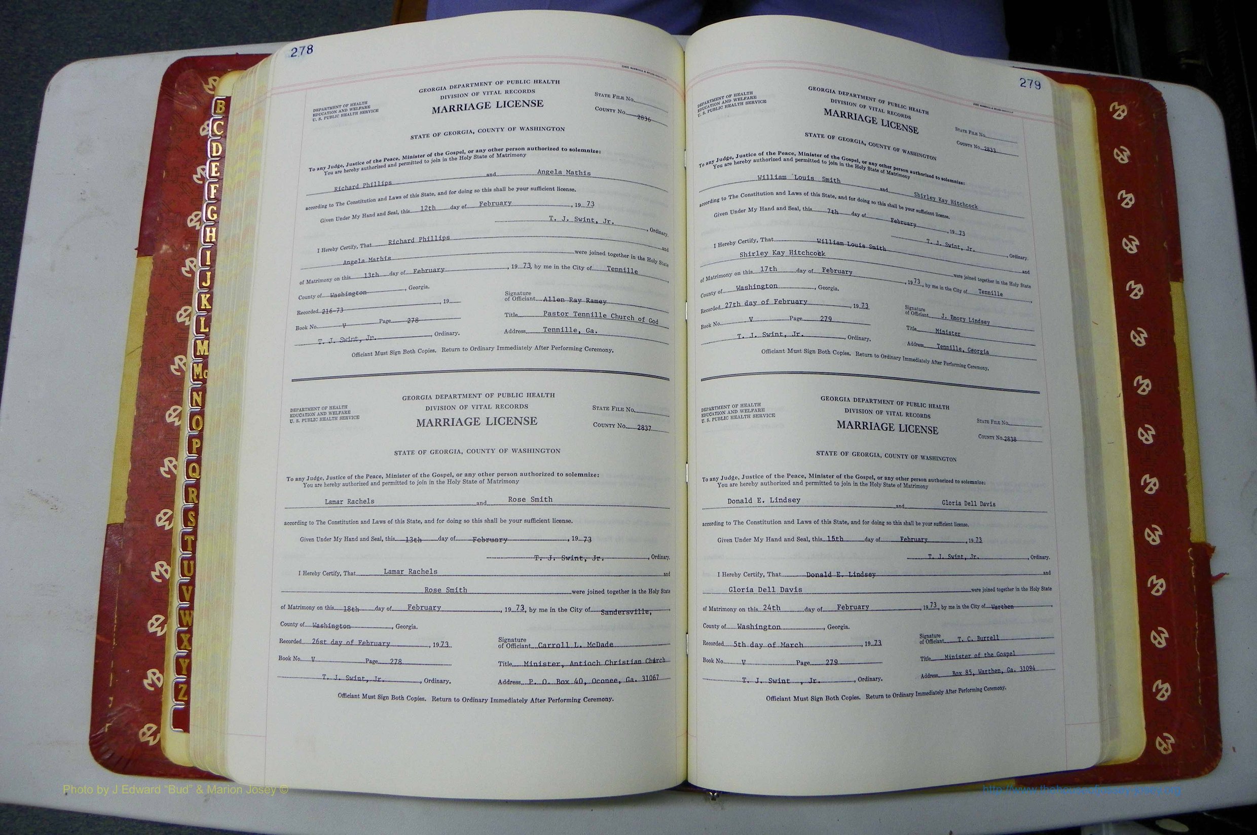 Was GA, Mar. Book V, 1966 - 1975, White, P 278-279.JPG