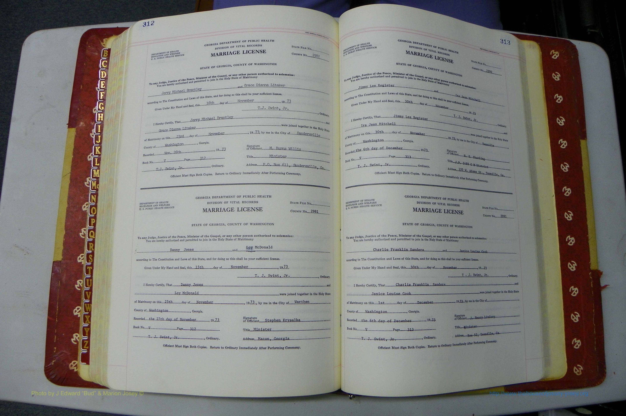 Was GA, Mar. Book V, 1966 - 1975, White, P 312-313.JPG