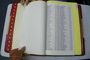 Was GA, Mar. Book V, 1966 - 1975, White, Index L2.JPG