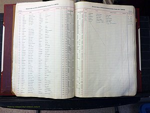 Wilkes Co, NC, Births, L-Z, 1913-1962 (109).JPG