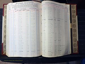 Wilkes Co, NC, Births, L-Z, 1962-2012 (297).JPG