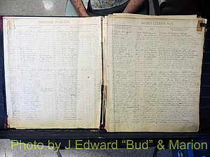 Wilkes Co, NC, Marriage Book 2, 1902-1911 (101).JPG