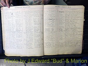 Wilkes Co, NC, Marriage Book 4, 1920-1937 (117).JPG