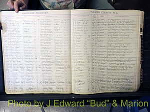 Wilkes Co, NC, Marriage Book 4, 1920-1937 (131).JPG