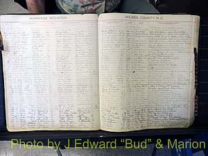 Wilkes Co, NC, Marriage Book 4, 1920-1937 (137).JPG