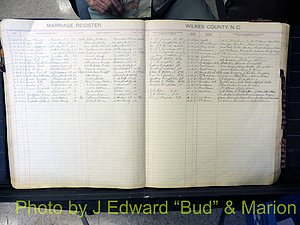 Wilkes Co, NC, Marriage Book 4, 1920-1937 (141).JPG