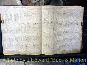 Wilkes Co, NC, Marriage Book 4, 1920-1937 (142).JPG
