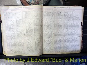 Wilkes Co, NC, Marriage Book 4, 1920-1937 (150).JPG