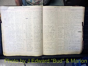 Wilkes Co, NC, Marriage Book 4, 1920-1937 (151).JPG
