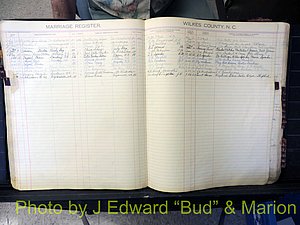 Wilkes Co, NC, Marriage Book 4, 1920-1937 (152).JPG