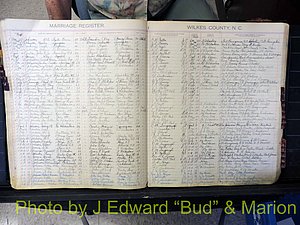 Wilkes Co, NC, Marriage Book 4, 1920-1937 (154).JPG