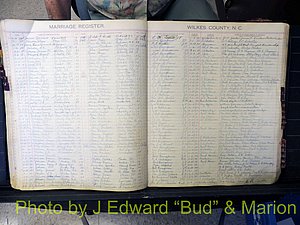 Wilkes Co, NC, Marriage Book 4, 1920-1937 (155).JPG