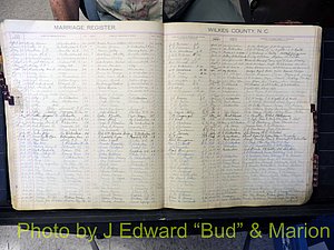 Wilkes Co, NC, Marriage Book 4, 1920-1937 (157).JPG