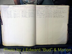 Wilkes Co, NC, Marriage Book 4, 1920-1937 (162).JPG