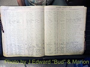 Wilkes Co, NC, Marriage Book 4, 1920-1937 (164).JPG