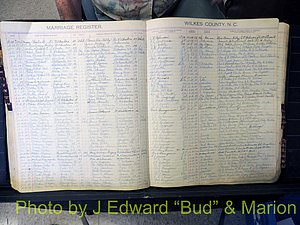 Wilkes Co, NC, Marriage Book 4, 1920-1937 (166).JPG