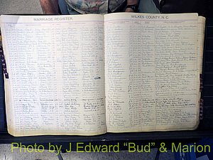 Wilkes Co, NC, Marriage Book 4, 1920-1937 (167).JPG