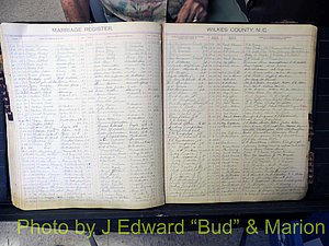 Wilkes Co, NC, Marriage Book 4, 1920-1937 (168).JPG