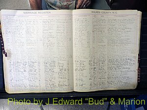 Wilkes Co, NC, Marriage Book 4, 1920-1937 (170).JPG