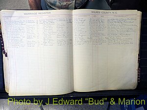 Wilkes Co, NC, Marriage Book 4, 1920-1937 (171).JPG