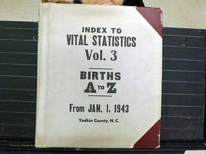 Yadkin Co, NC, Births, A-Z, 1947-1991 (100).JPG