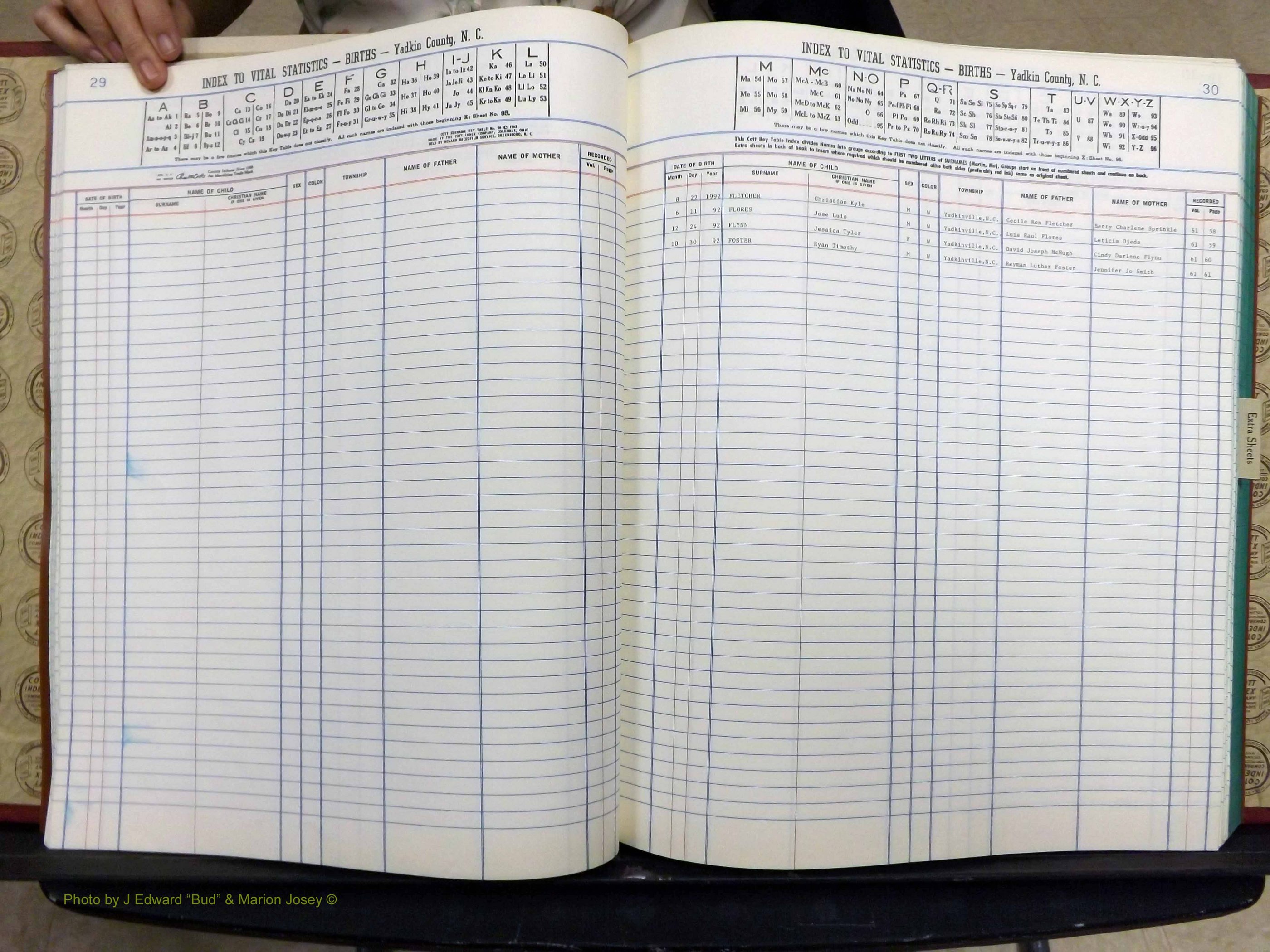 Yadkin Co, NC, Births, A-Z, 1991-2012 (125).JPG