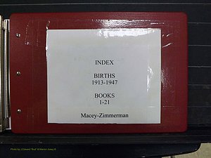 Yadkin Co, NC, Births, M-Z, 1913-1947 (100).JPG