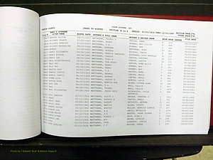 Yadkin Co, NC, Births, M-Z, 1913-1947 (118).JPG