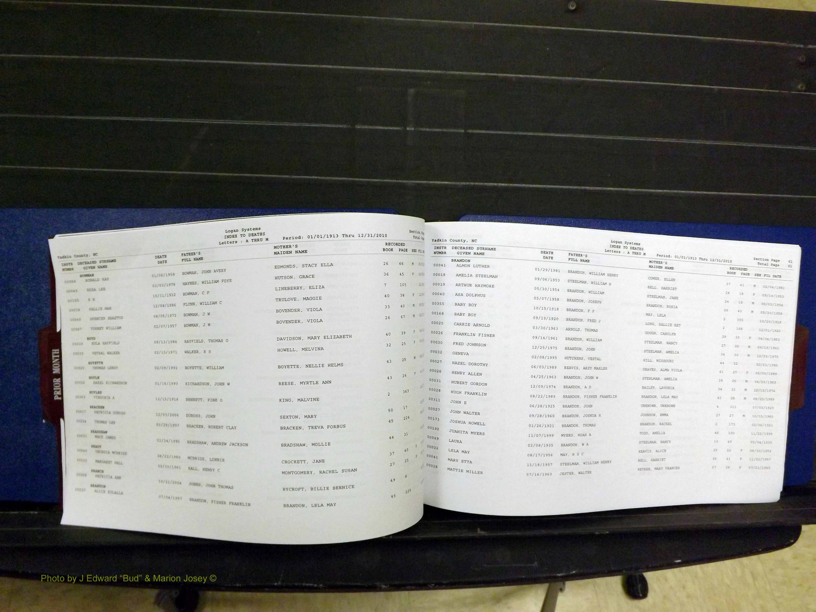 Yadkin Co, NC, Deaths, A-M, 1913-2012 (140).JPG