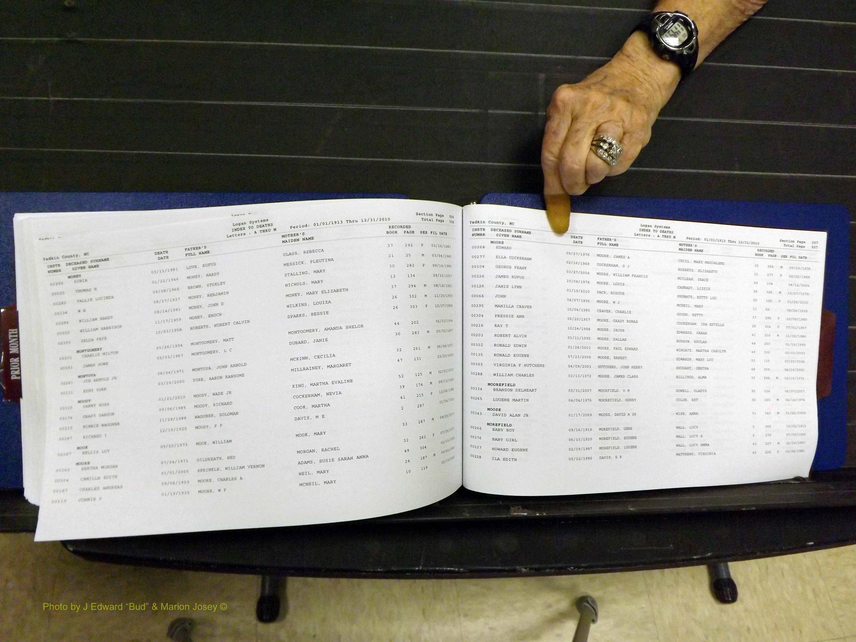 Yadkin Co, NC, Deaths, A-M, 1913-2012 (364).JPG