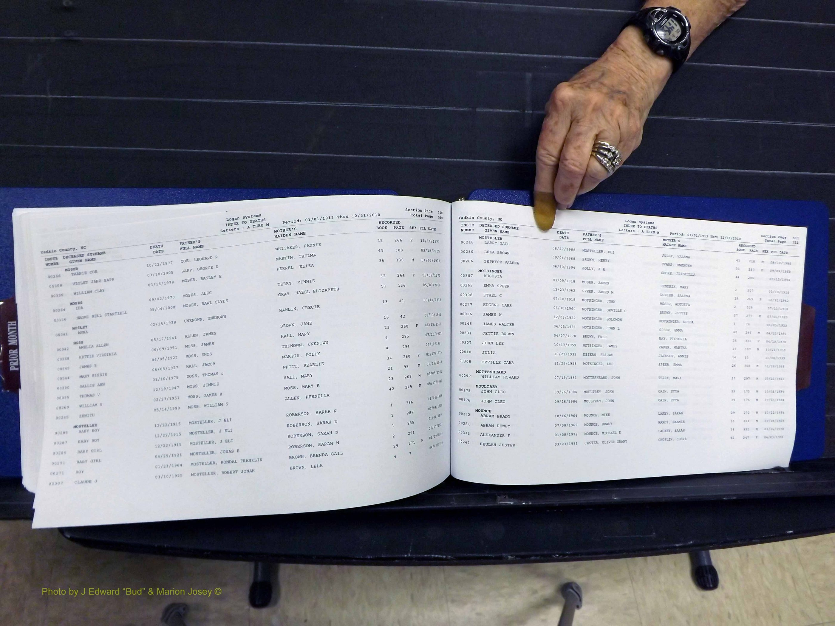 Yadkin Co, NC, Deaths, A-M, 1913-2012 (366).JPG