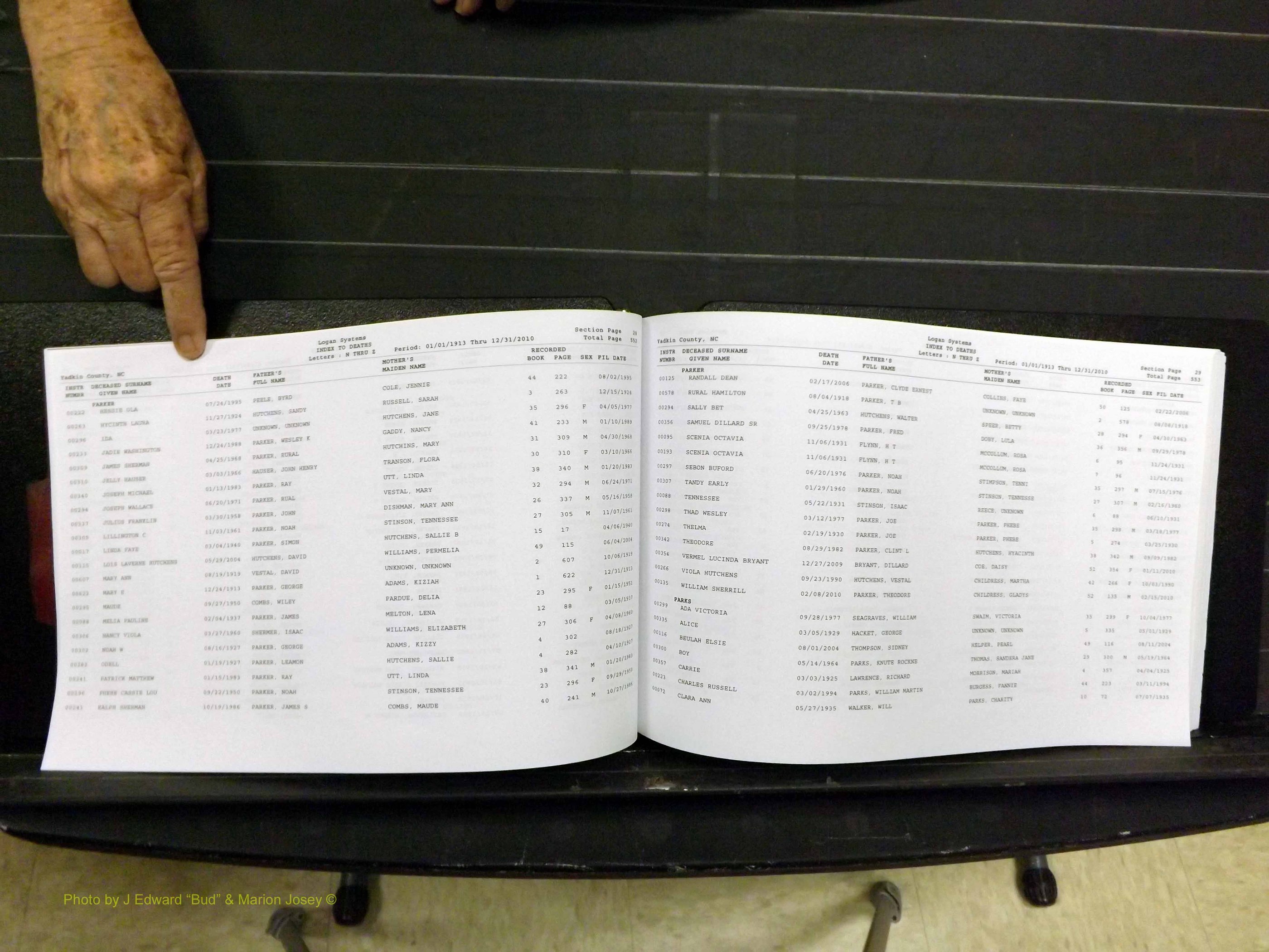 Yadkin Co, NC, Deaths, N-Z, 1913-2012 (120).JPG
