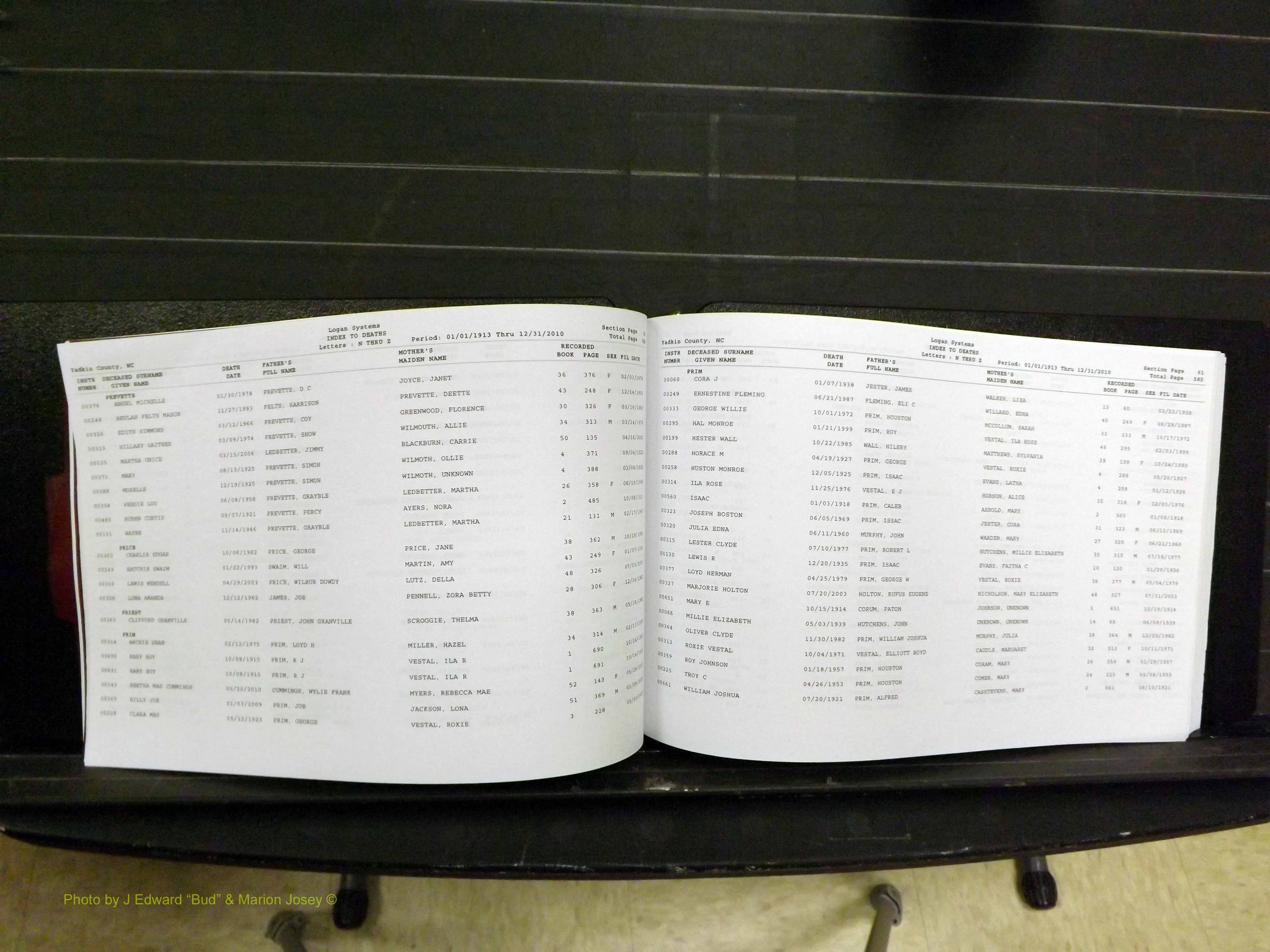 Yadkin Co, NC, Deaths, N-Z, 1913-2012 (136).JPG